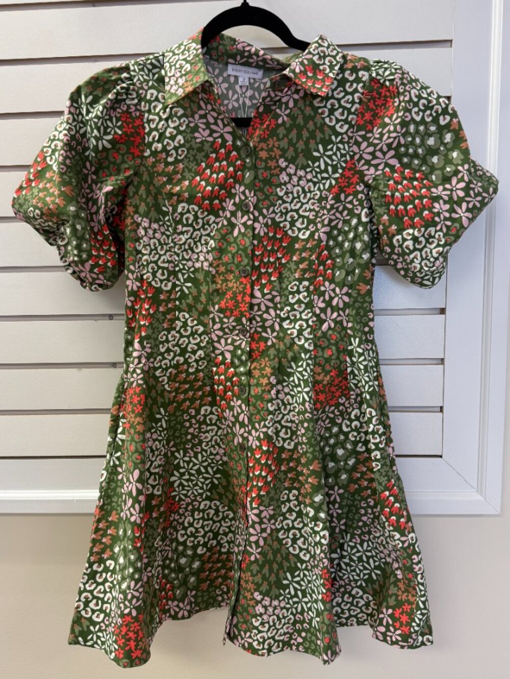 Rory Dress , Open Meadows Green by Mary Square